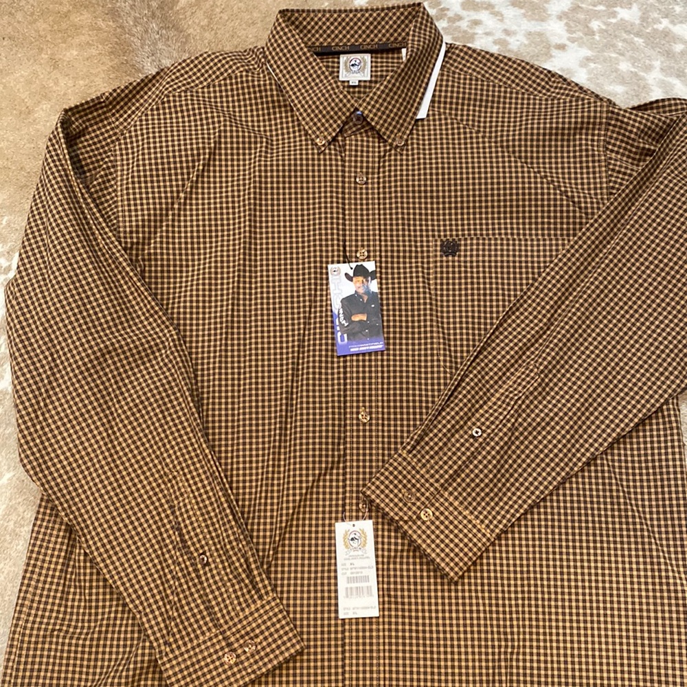 Men’s Cinch shirt XL NWT